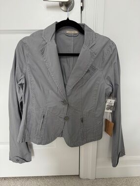 Urban Life Light Gray Casual Stretch Blazer